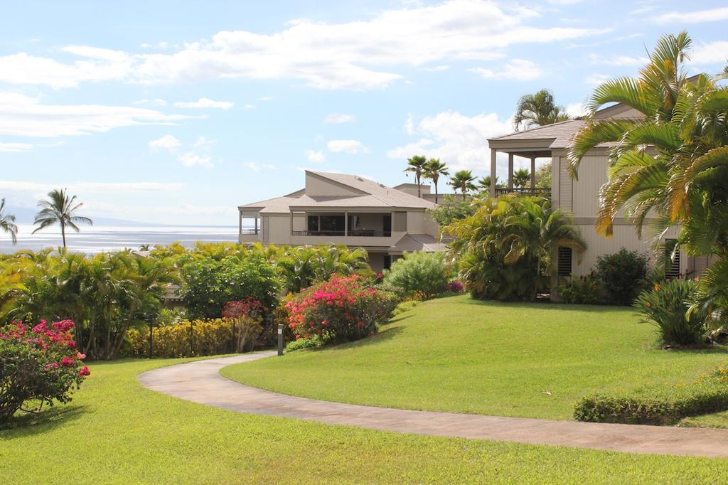 Buildings tend to blend right into the picturesque surroundings