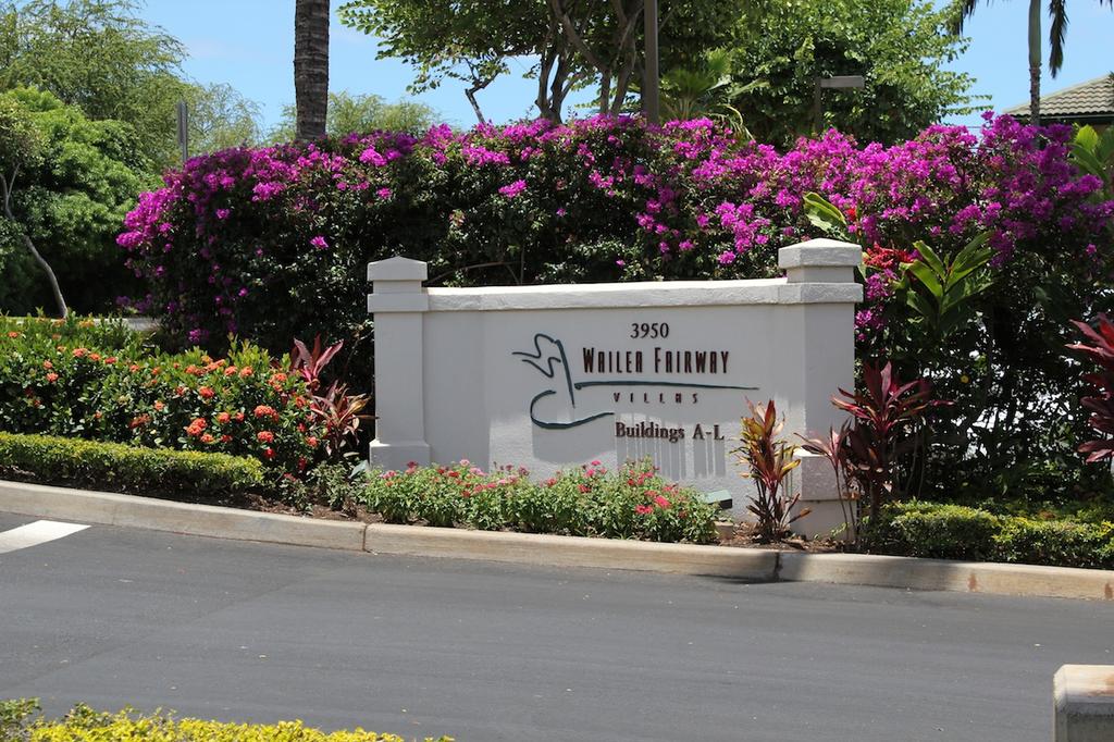 Entrance to Wailea Fairway Villas