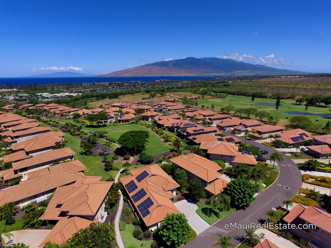 Solar panels can now be added to the homes in Hokulani Golf Villas