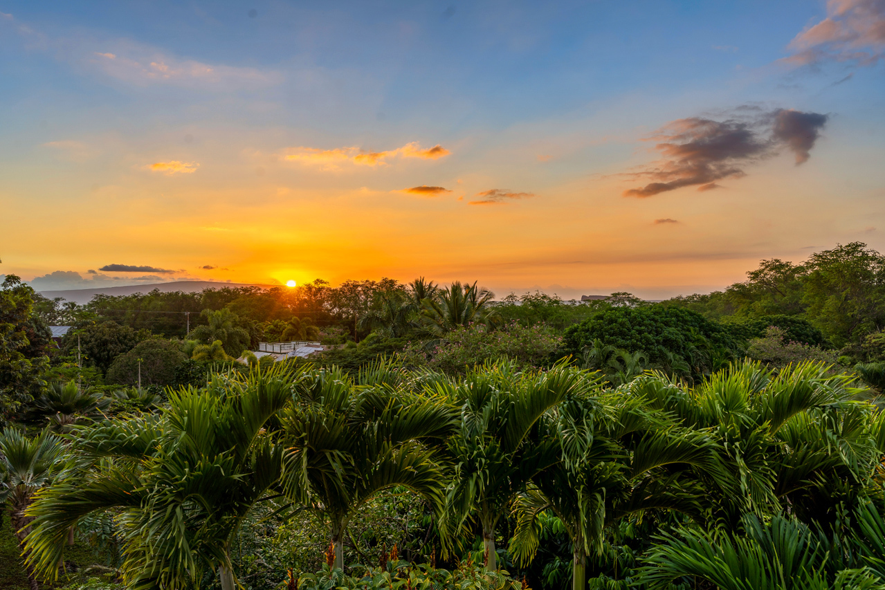 Ocean views from 2nd floor: Sunset